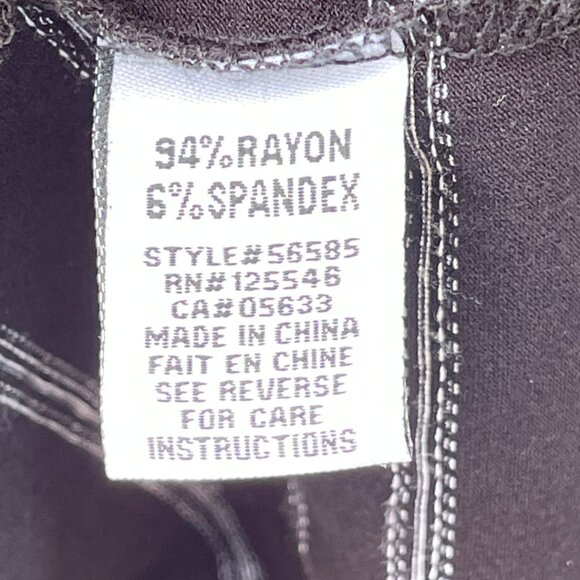 Habitat Maxi Dress Core Travel Knit Tank Womens Size M Black Stripe Long Preppy - Picture 5 of 8